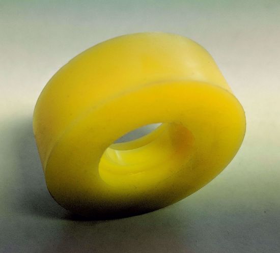 Picture of Pinch Wheel Yellow 45 Durometer No-Crush